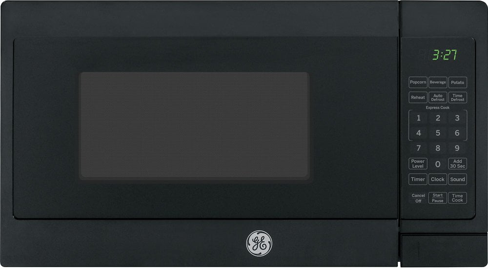 0.7 Cu. Ft. Spacemaker Countertop Microwave Oven - Black on Black JEM3072DHBB