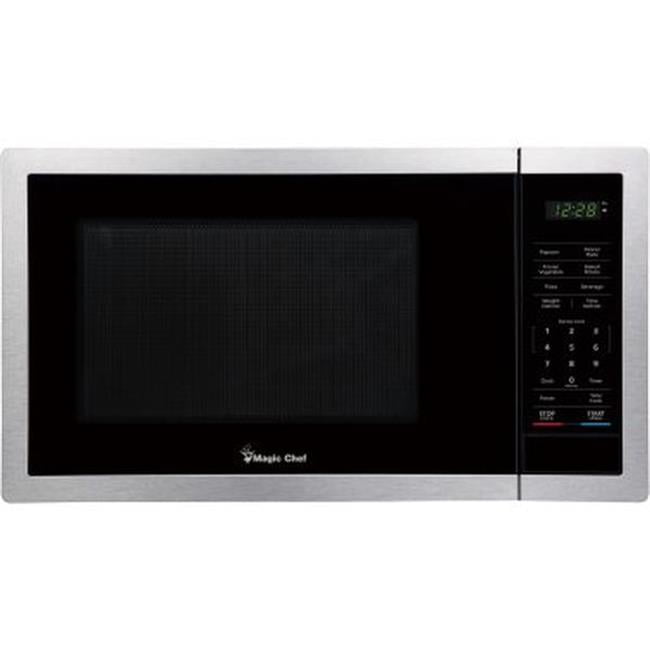 0.9 cu. ft. 900W Countertop Digital Touch Microwave - Silver