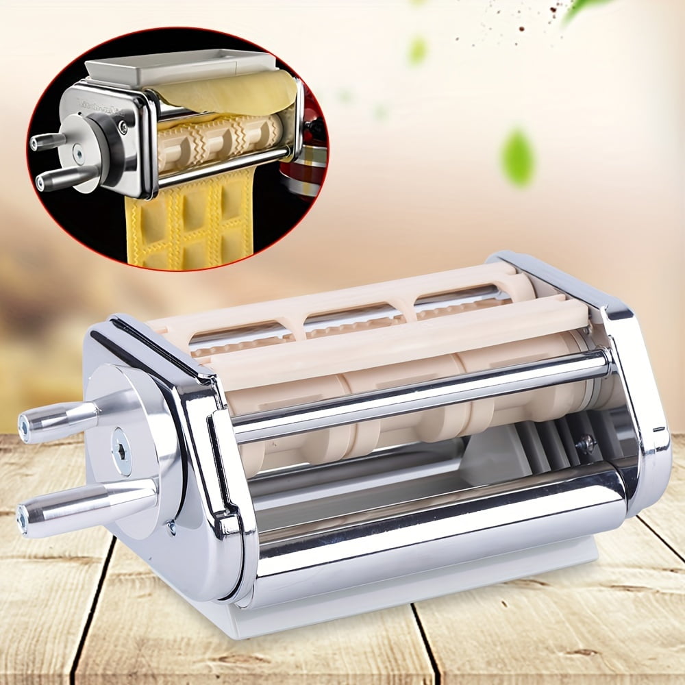 Pasta Roller Cutter Ravioli Maker Attachment Set for Stand Mixer NEW