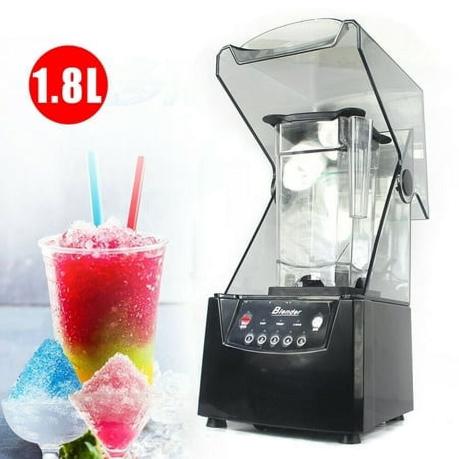 1.8L Commercial Soundproof Smoothie Blender Fruit Juicer Maker Mixer 2600W 110V