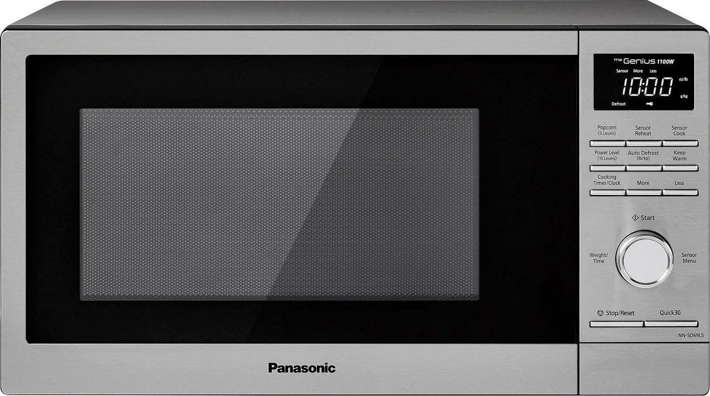 1.3 Cu. Ft. 1100 Watt SD69LS Microwave with Sensor Cooking - Stainless Steel NN-SD69LS