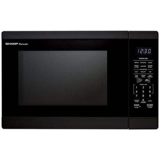 1.4 cu. ft. 1100W Countertop Microwave Oven, Black