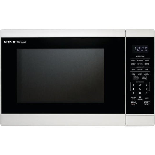 1.4 cu. ft. 1100W Countertop Microwave Oven, White