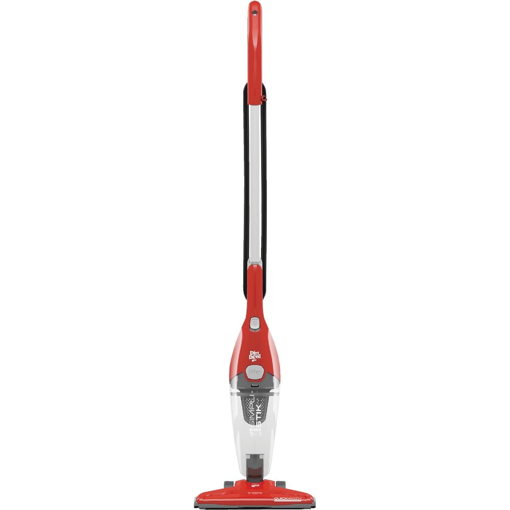 1 PK, Dirt Devil SimpliStik Plus Corded Bagless 3-In-1 Stick Vacuum