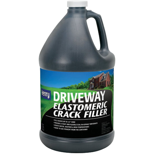 1 PK, Henry 0.9 Gal. Elastomeric Blacktop Crack Filler