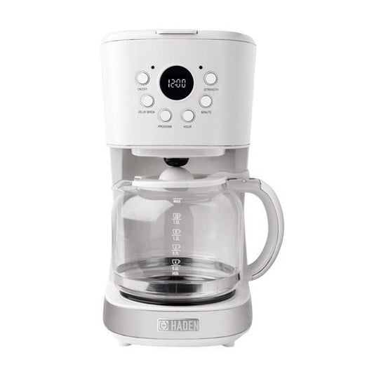 12 Cups Coffee Maker, Ivory