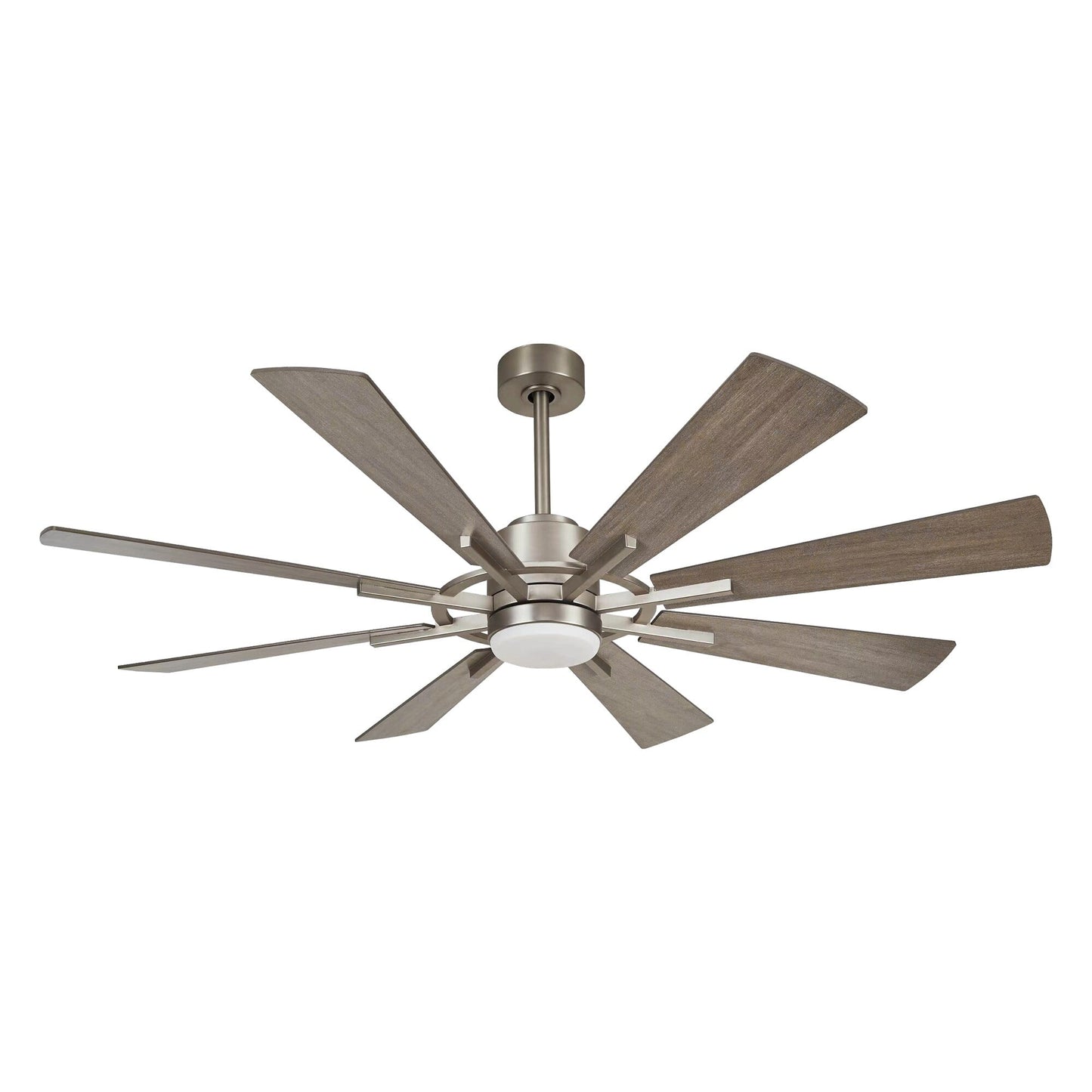 Parrot Uncle 60' Farmhouse 8-Blade Windmill LED Ceiling Fan with Light and Remote