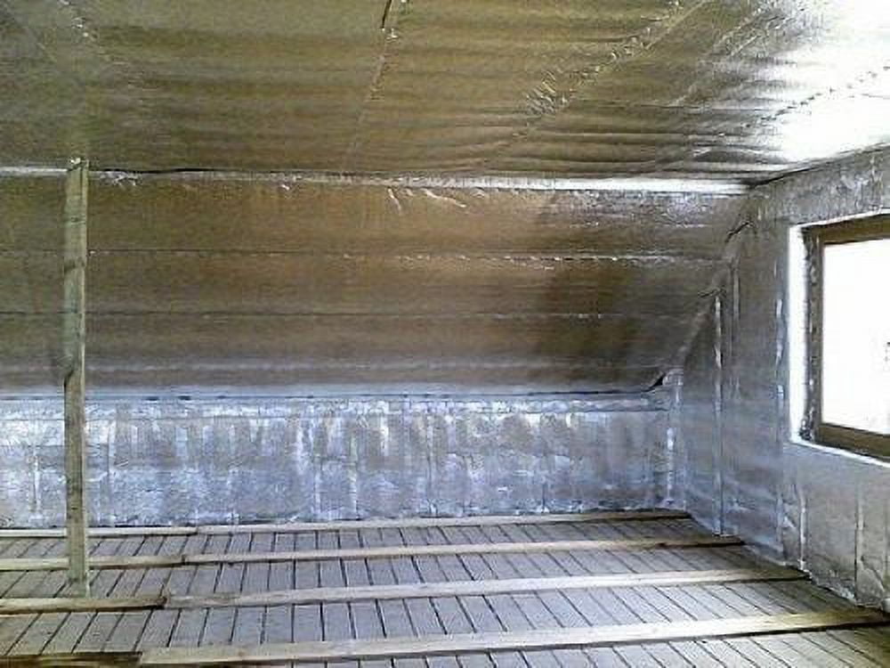 100sqft Reflective Foam Core Insulation, RADIANT BARRIER 24' X 50ft roll (AD3)