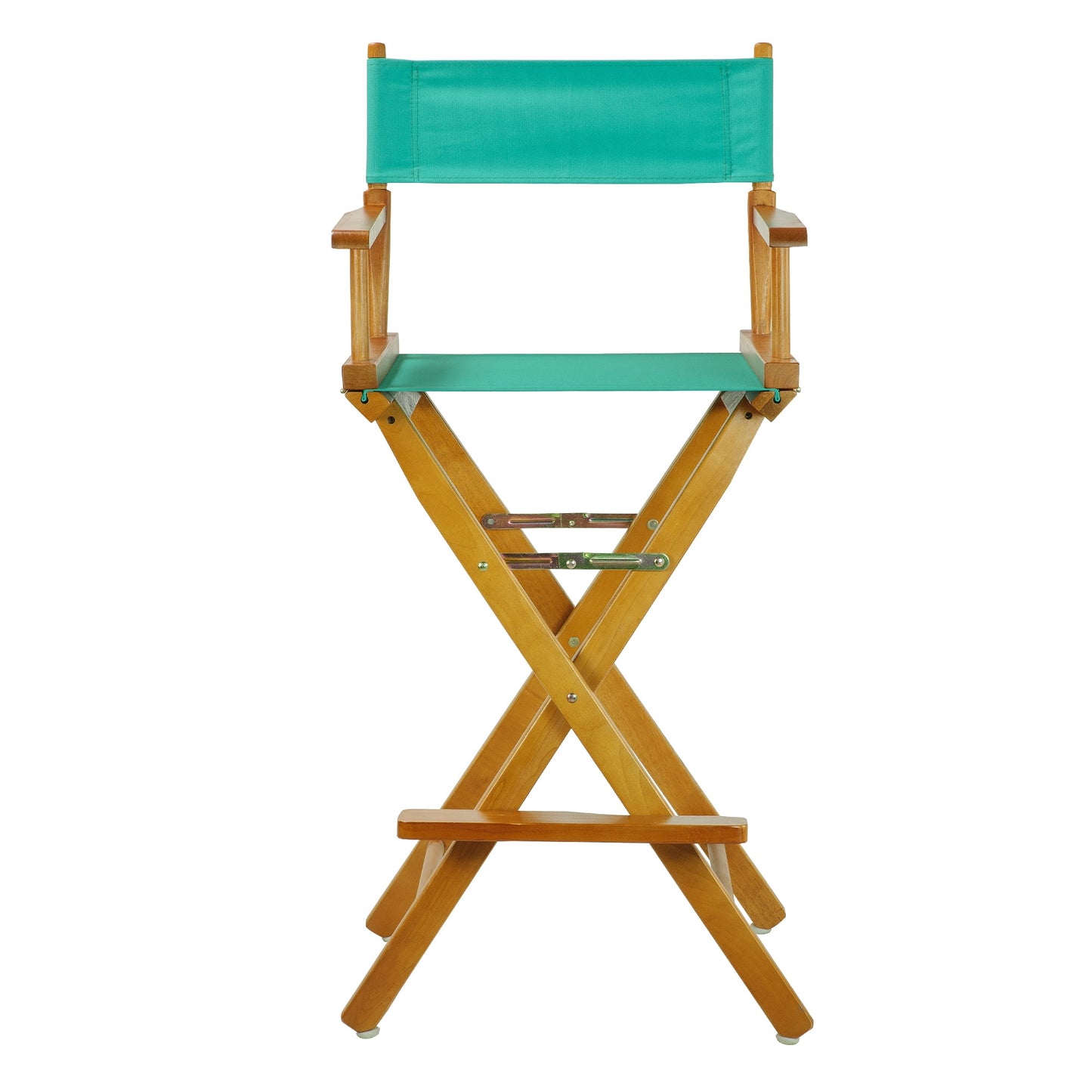 '30' Director's Chair Honey Oak Frame-Teal Canvas'