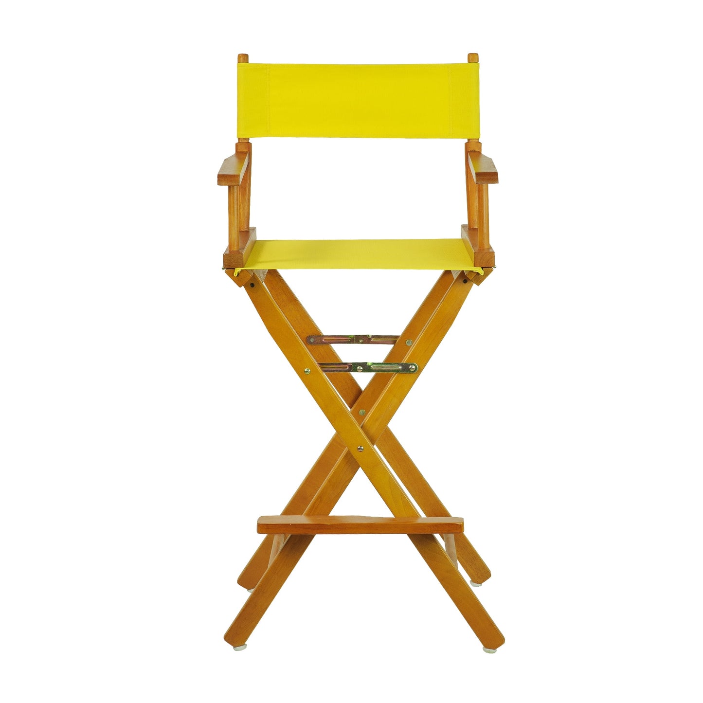 '30' Director's Chair Honey Oak Frame-Yellow Canvas'