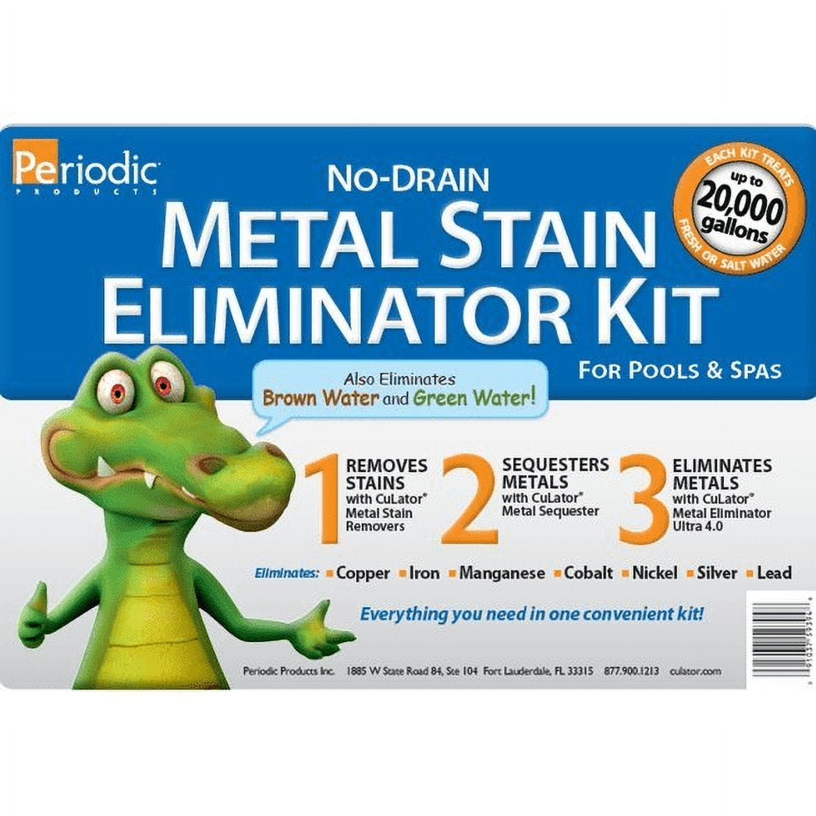 Periodic Products CuLator No Drain Metal Stain Kit PER-LSEK-1