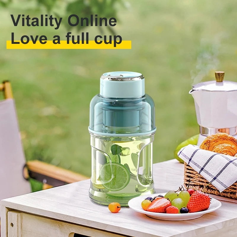 1.5L Electric Juicer Portable Bottle Mixer Fruit Juicer Cup Blender USB Charging Orange Lemon Blender Smoothie Maker Squeezer