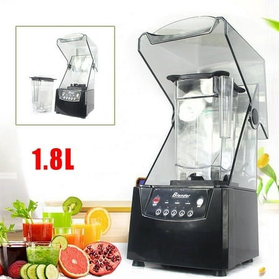 1.8L Commercial Soundproof Smoothie Blender Fruit Juicer Maker Mixer 2600W 110V