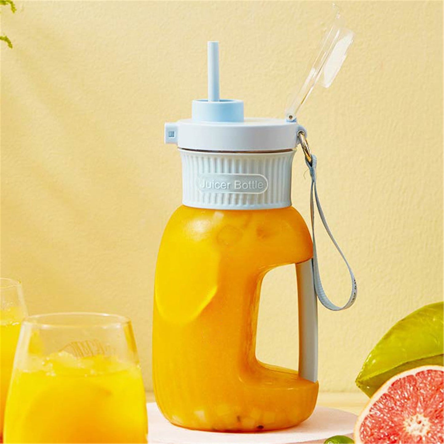 Pedty Food Blender On Sale,Portable Wireless Portable Juicer Bottle Rechargeable Electric Deluxe Juicer for Fruit and Vegetable