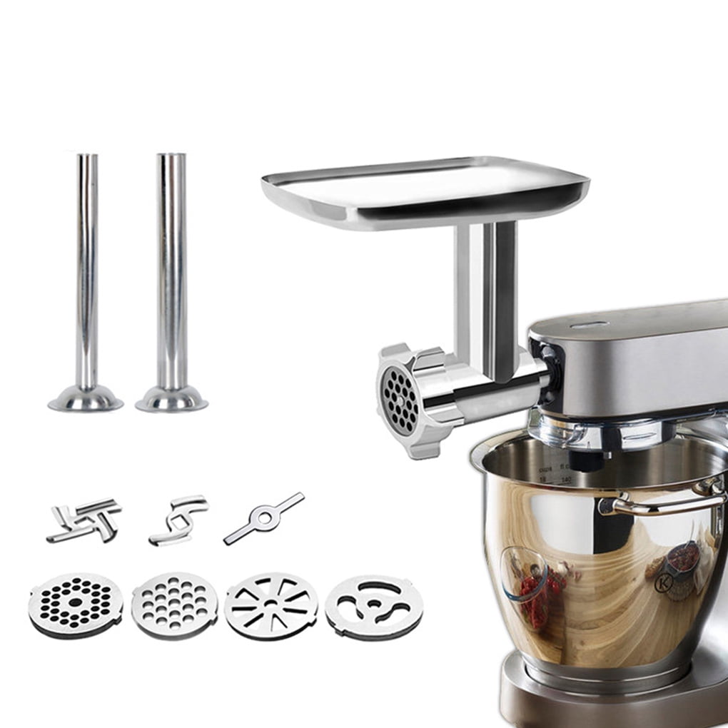 1111Fourone Stand Mixer Attachment Food Grinder Set Kitchen Grinding Tools Replacement for Kenwood Chef