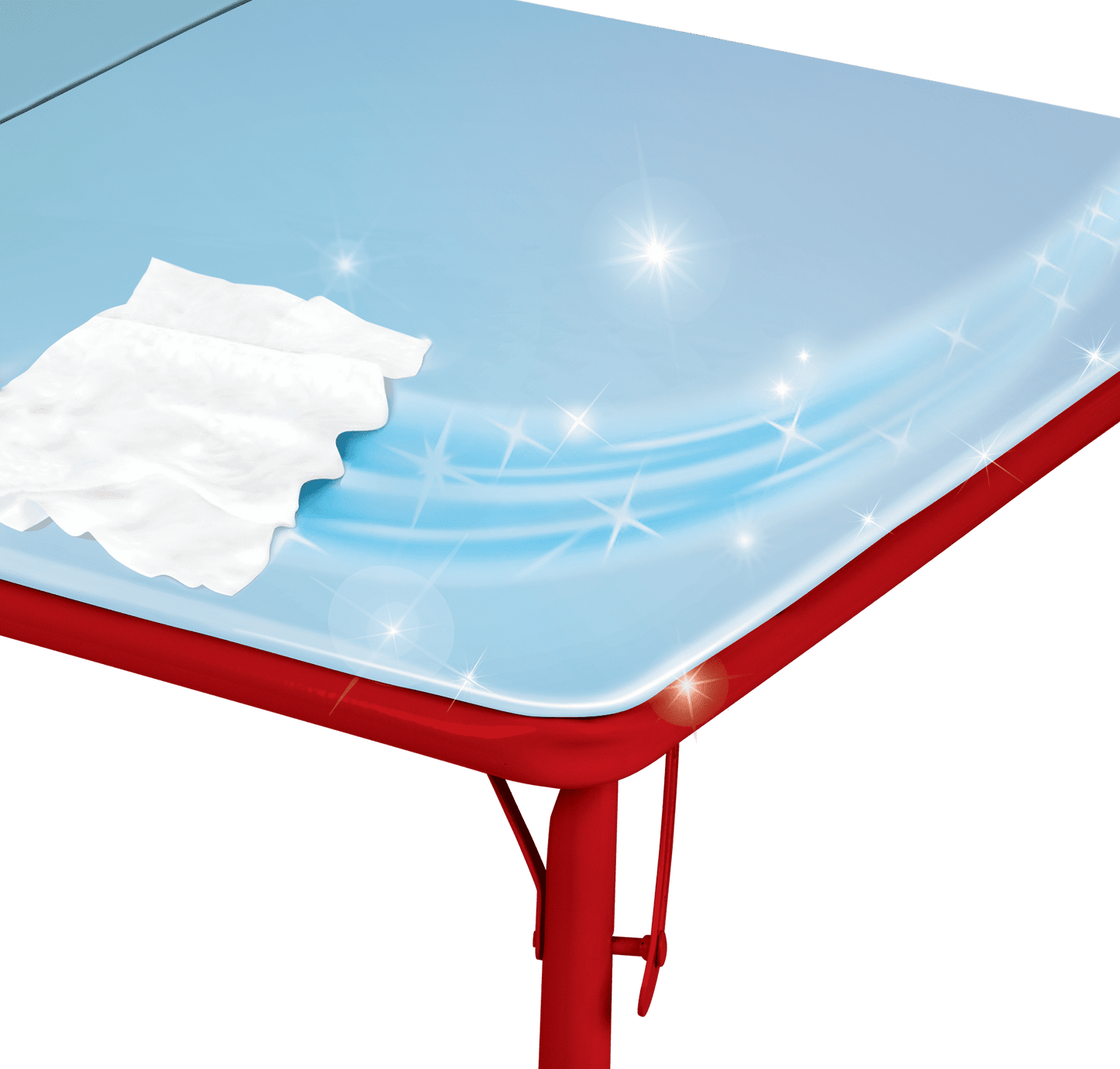 Paw Patrol Children's Large Folding Table with Washable Surface Comes with 2 Chairs