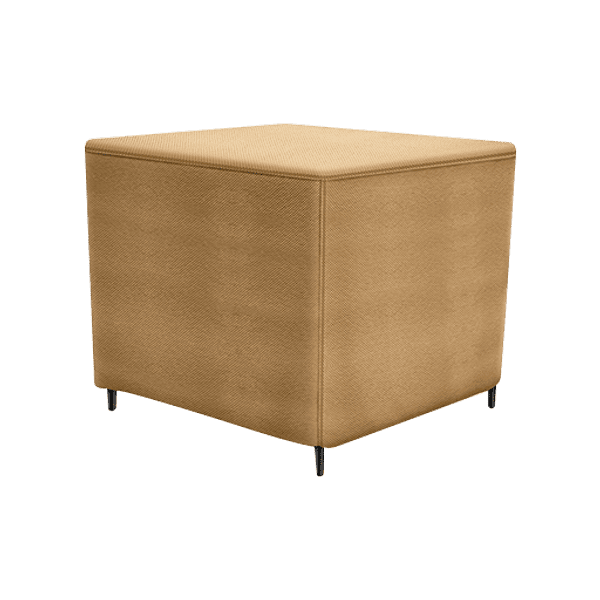 Patio Large Waterproof Ottoman Cover - Outdoor Square Side Table Covers - Patio Ottoman Washable Cover - Heavy Duty Furniture 36 Inch Beige