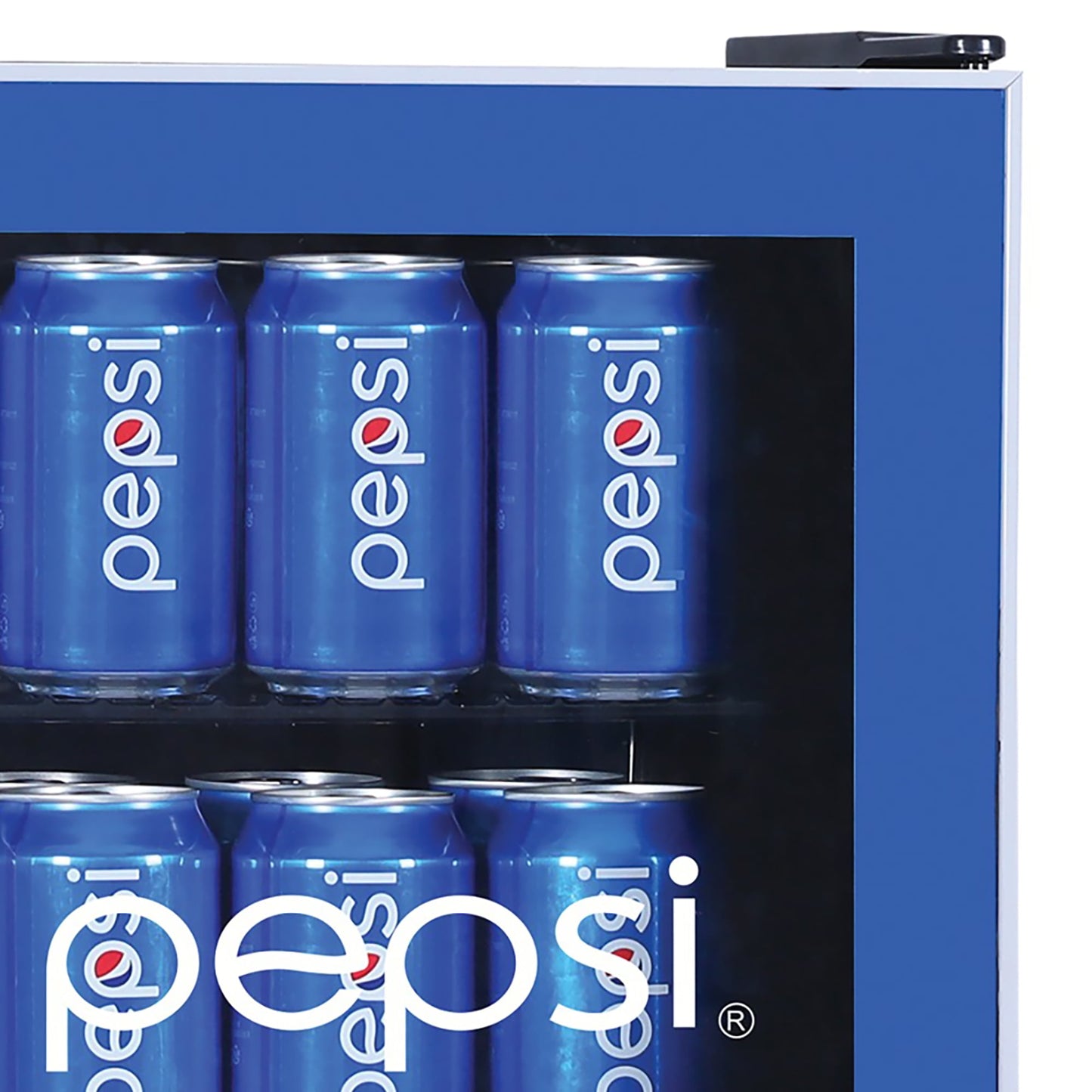 Pepsi MIS165PEP Compact Refrigerator, Blue 70 Can Capacity