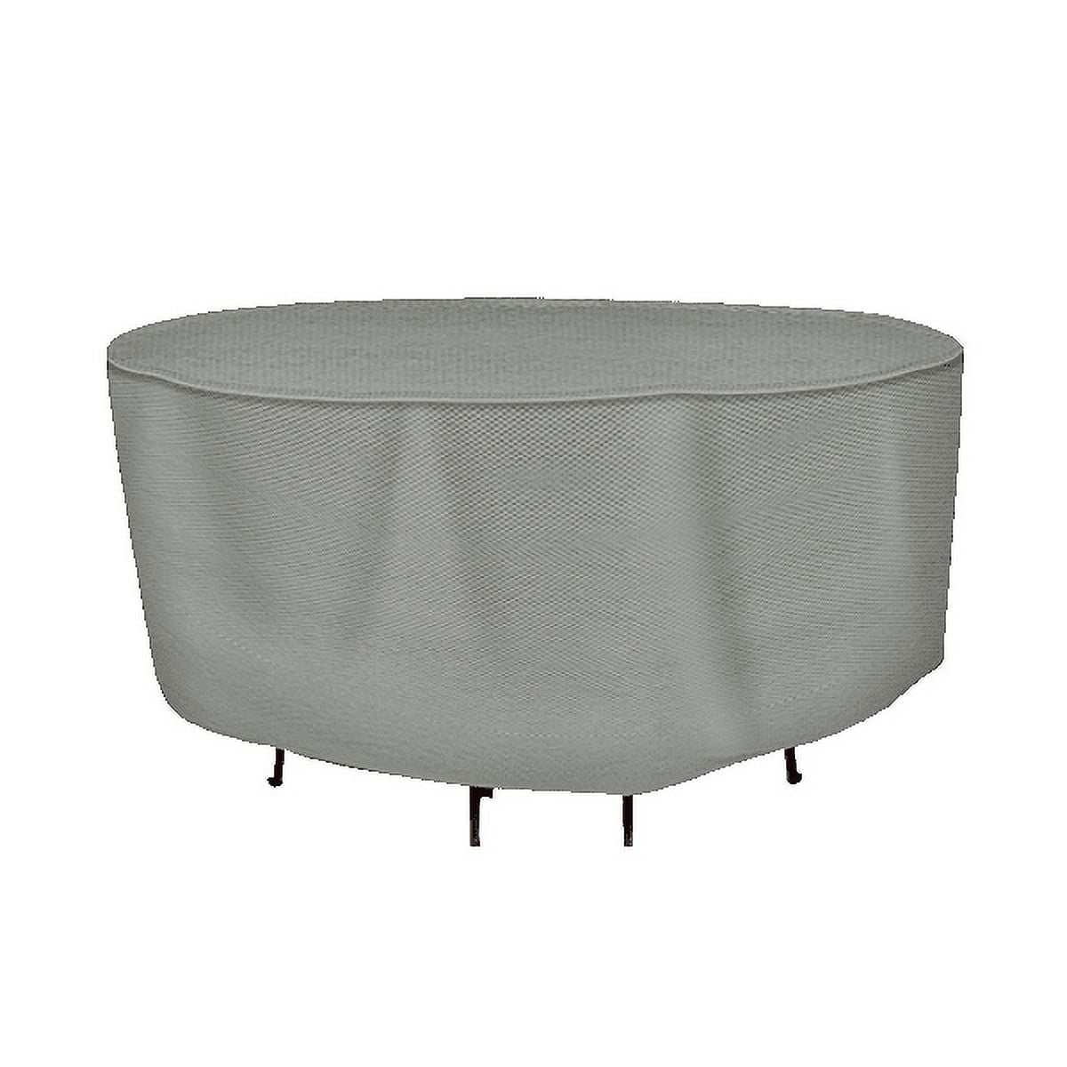 Patio Small Waterproof Round Bar Table & Chair Cover - Outdoor Patio Table Chair Combo Washable - Heavy Duty Furniture 60 Inch Combo Cover