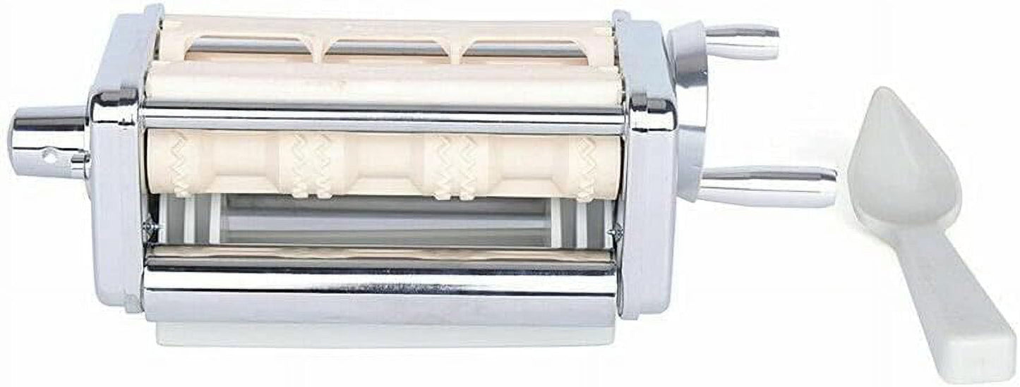 Pasta & Ravioli Maker Set,Pasta Roller Cutter Attachment Set for Kitchen Stand Mixer Noodles Maker,Stainless Steel