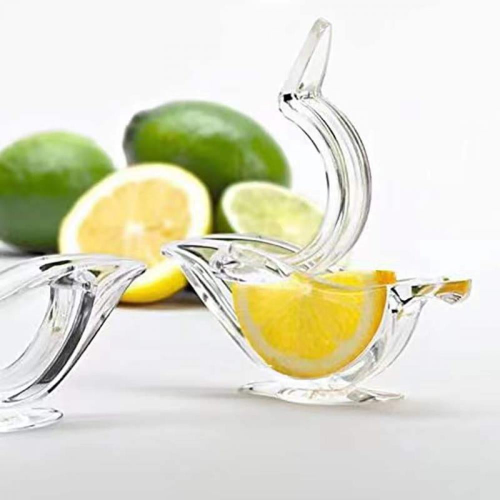 1/2/3pcs Handheld Quick Fruit Juicer Plastic Transparent Simple Lemon Clip Manual Juicer Orange Squeezer Machine Kitchen Gadget