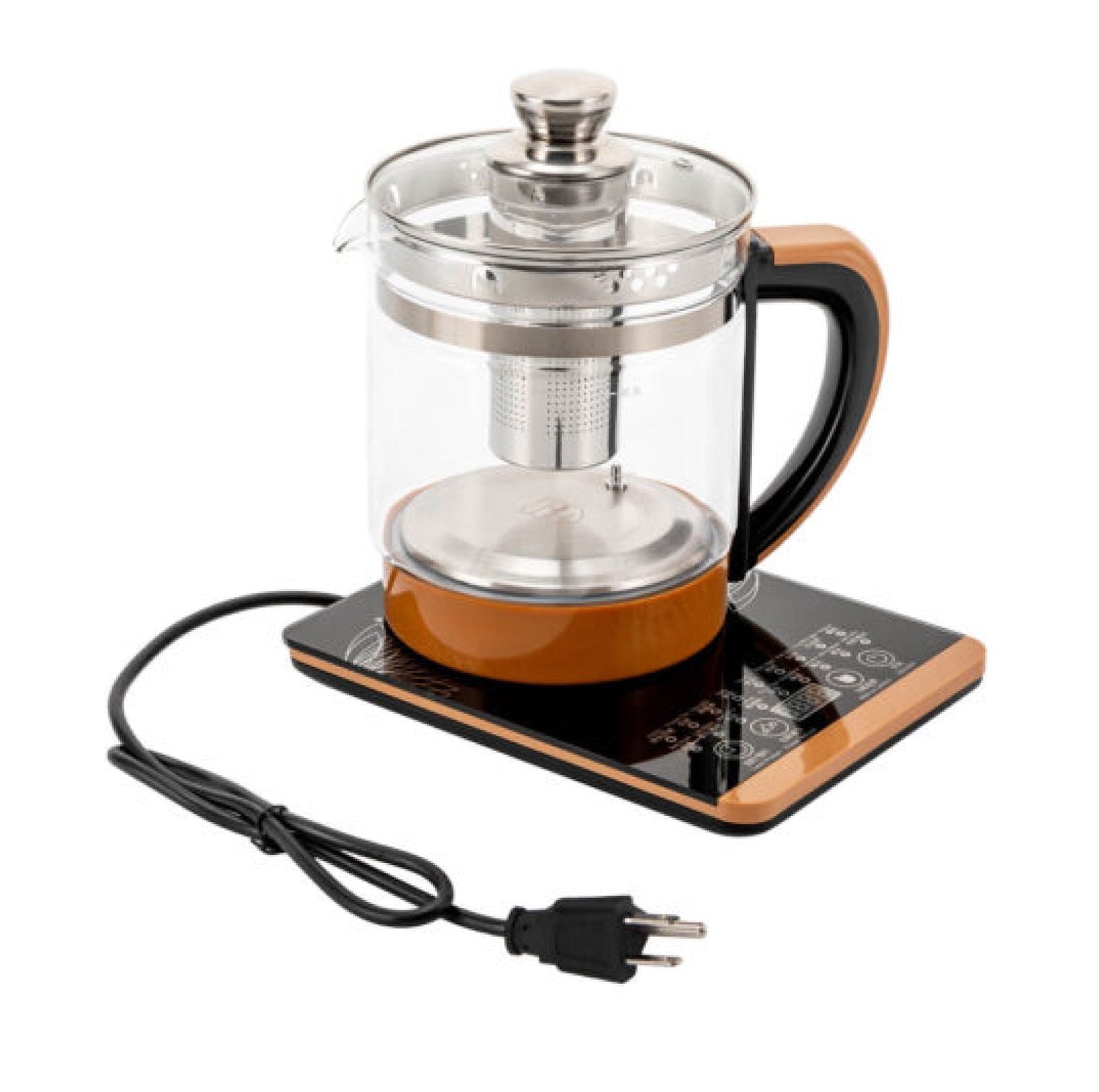 1.8L Electric Health Pot Electric Glass Kettle for Boiling Water Tea Maker 800W