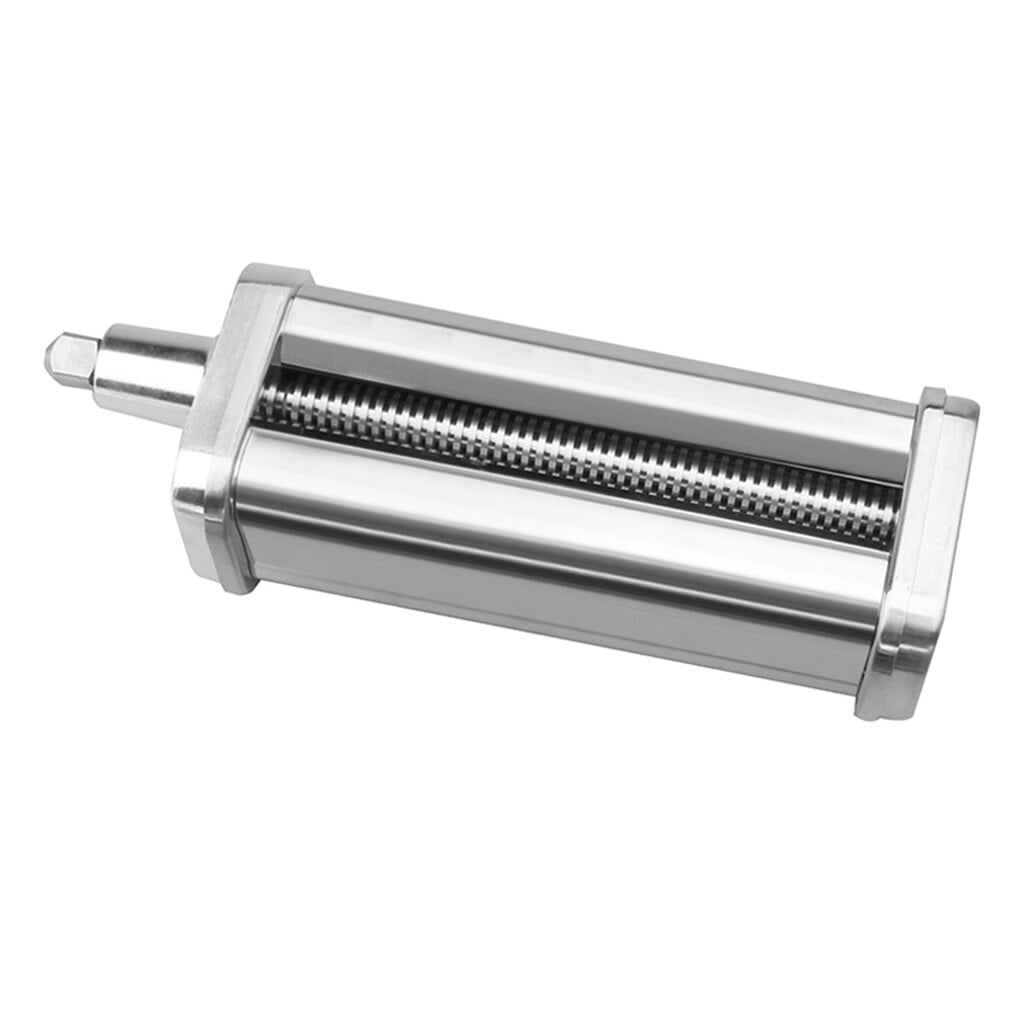 Pasta Maker Stainless Steel Pasta Spaghetti Roller Stand Type Mixer Attachment Kitchen Tool, Sheet Type(FineNoodles)