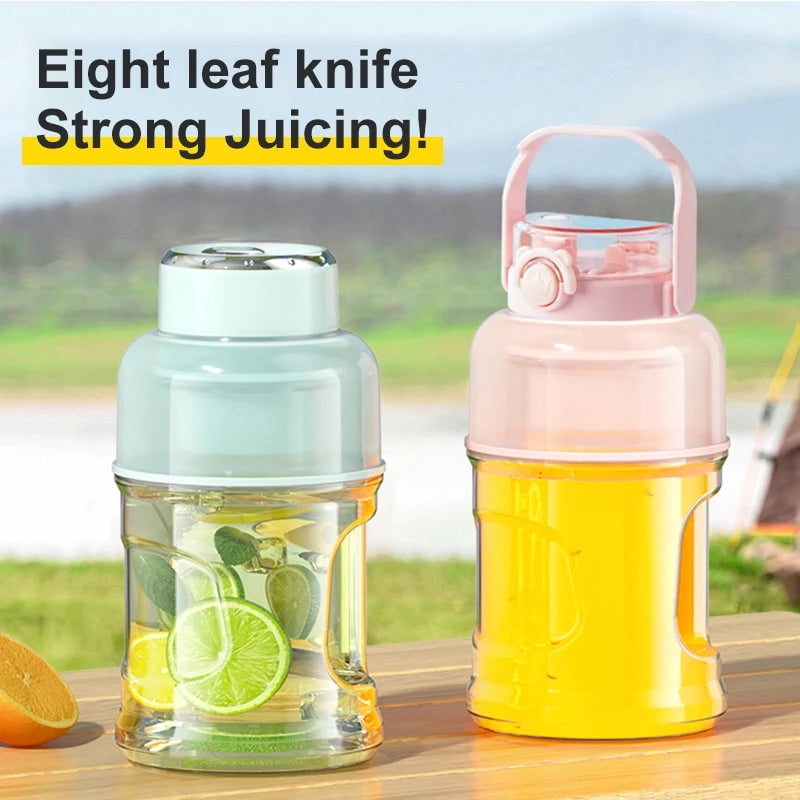 1.5L Electric Juicer Portable Bottle Mixer Fruit Juicer Cup Blender USB Charging Orange Lemon Blender Smoothie Maker Squeezer