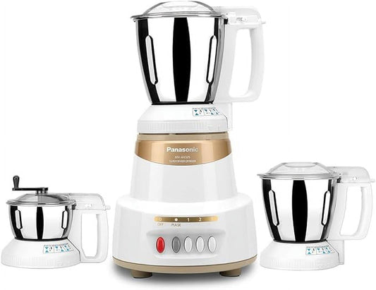 Panasonic Super Mixer Grinder 3 Stainless Steel Jars 600 Watts