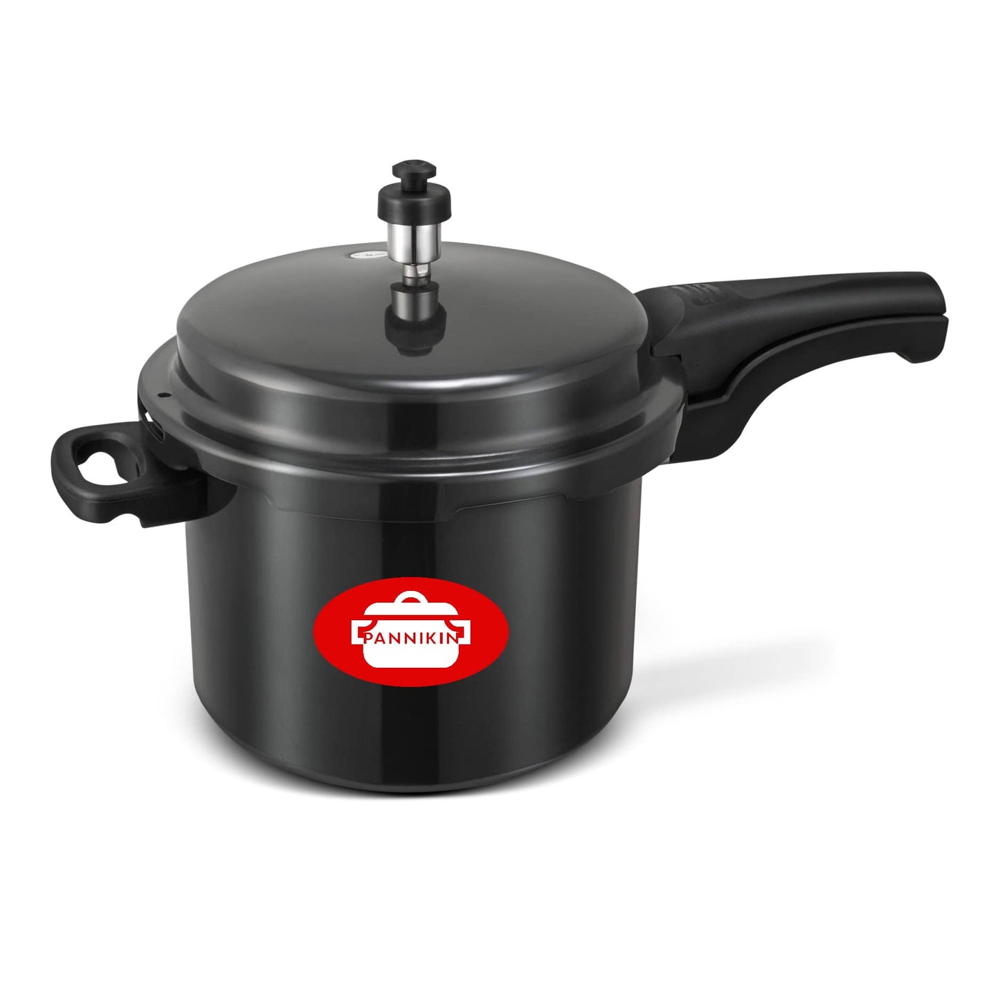 Pannikin Hard Anodised Plus Pressure Cookers With Induction Base (Black) 'Isi And Bis Certified Pressure Cooker' (5 Litre)