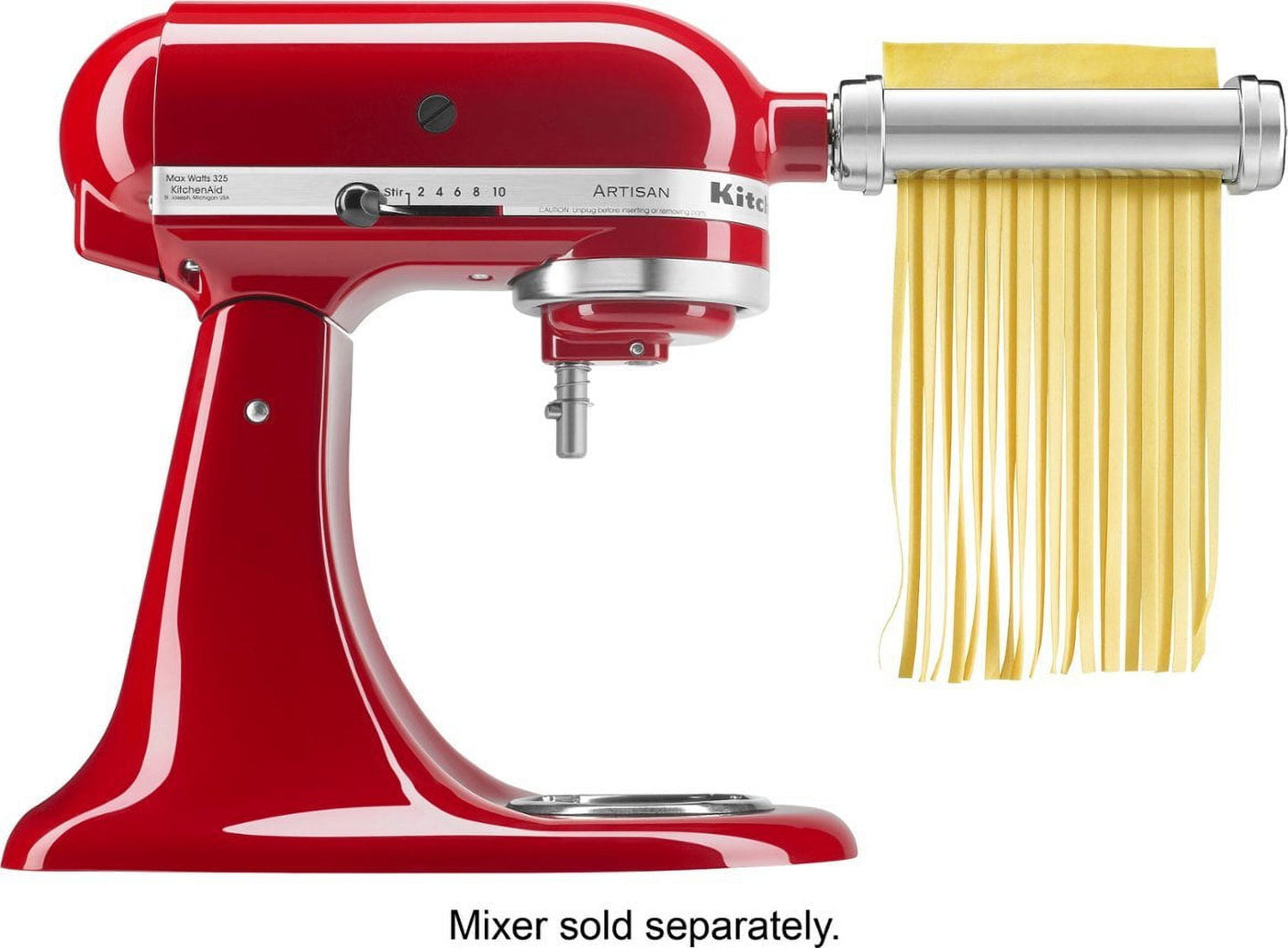 Pasta Roller Attachments for Most Stand Mixers - Stainless Steel