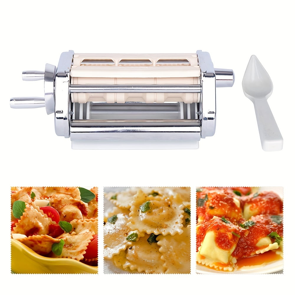 Pasta Roller Cutter Ravioli Maker Attachment Set for Stand Mixer NEW