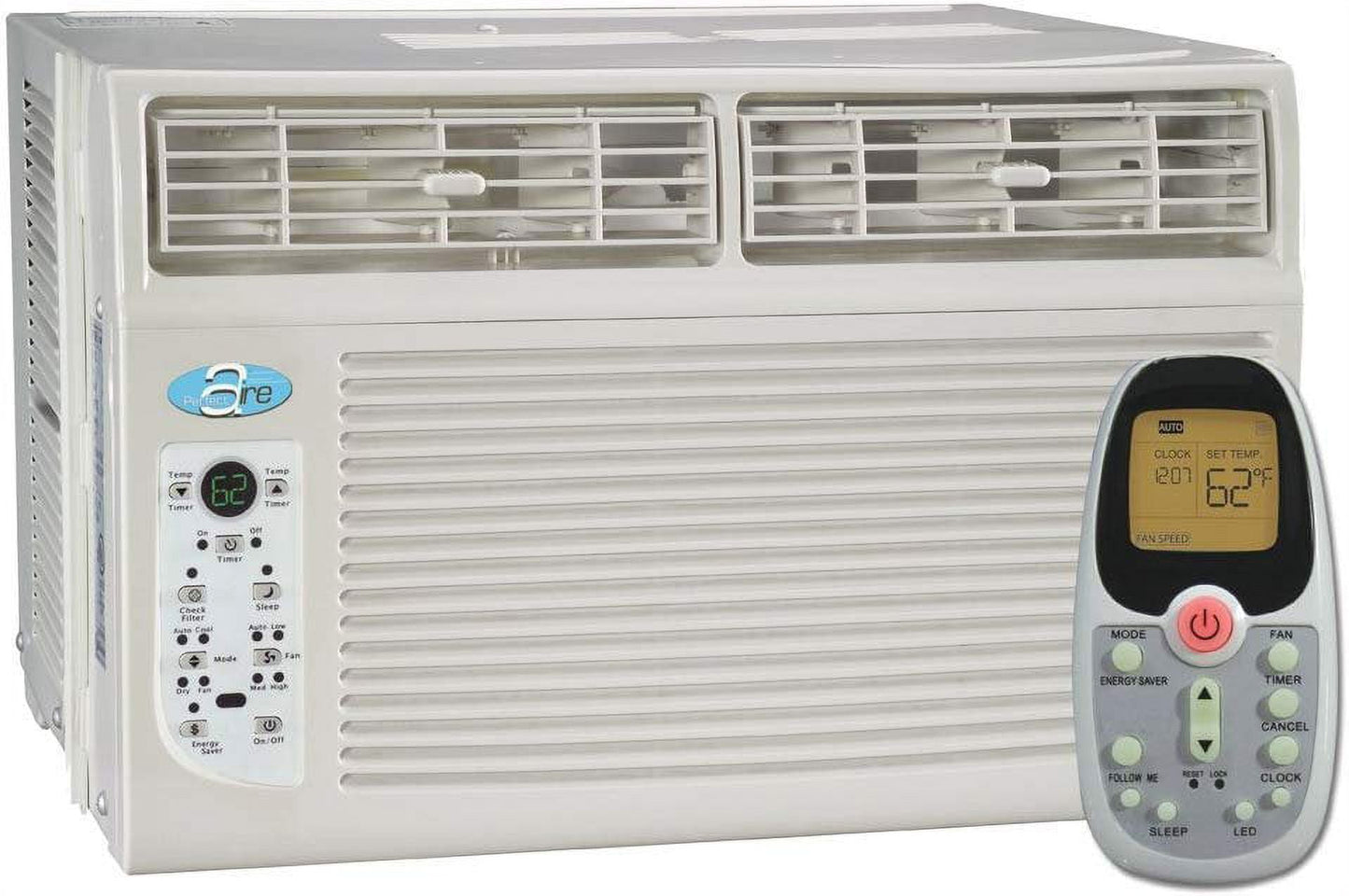 PerfectAire PAC6000 6000BTU Window Air-Conditioner for Room Size 15.5' x 16,  250 Sq Ft