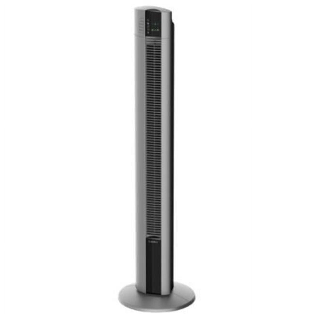 Performance Tower Fan with Remote, Grey