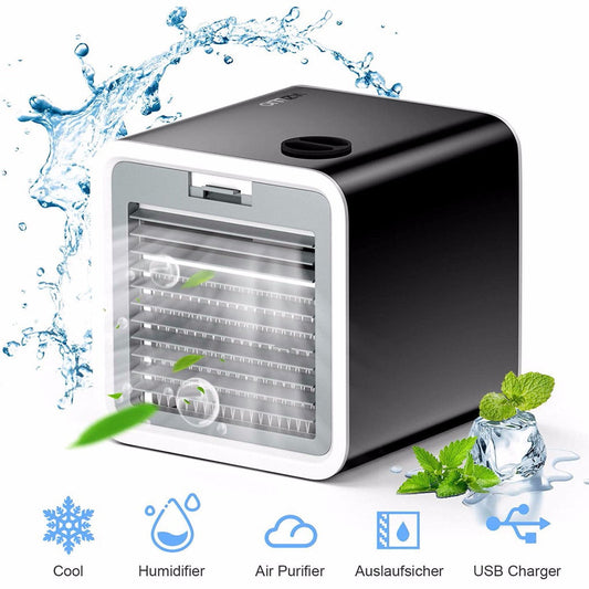 Personal Air Conditioner on Clearance! Oneshit Office Home Refrigeration USB Portable Desktop Small Conditioner Fan Portable Air Conditioners Chiller on Clearance