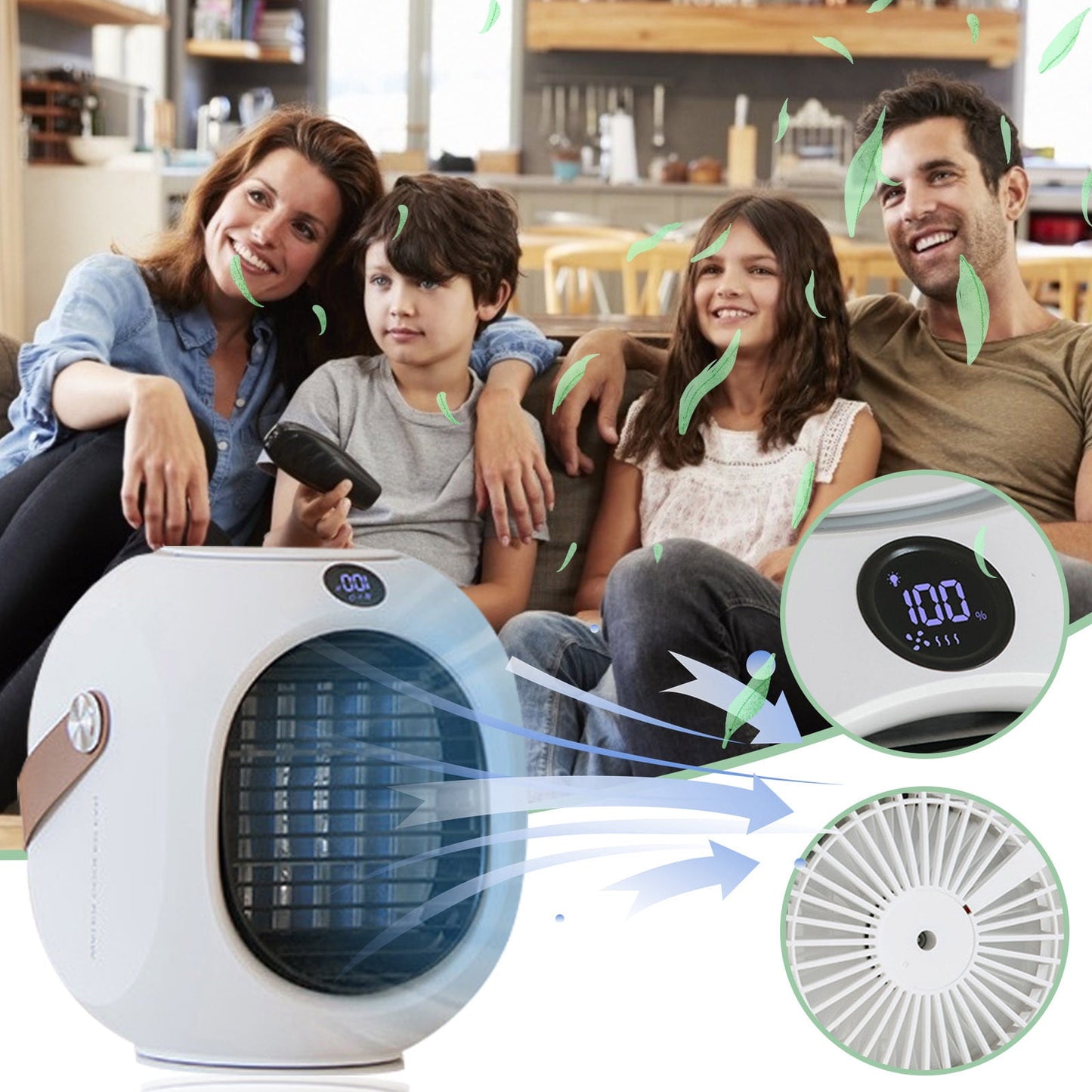 Personal Air Conditioner Summer Clearance! Oneshit Conditioner Refrigeration Spray Fan Home Portable Cooler Portable Air Conditioners Chiller Summer Clearance