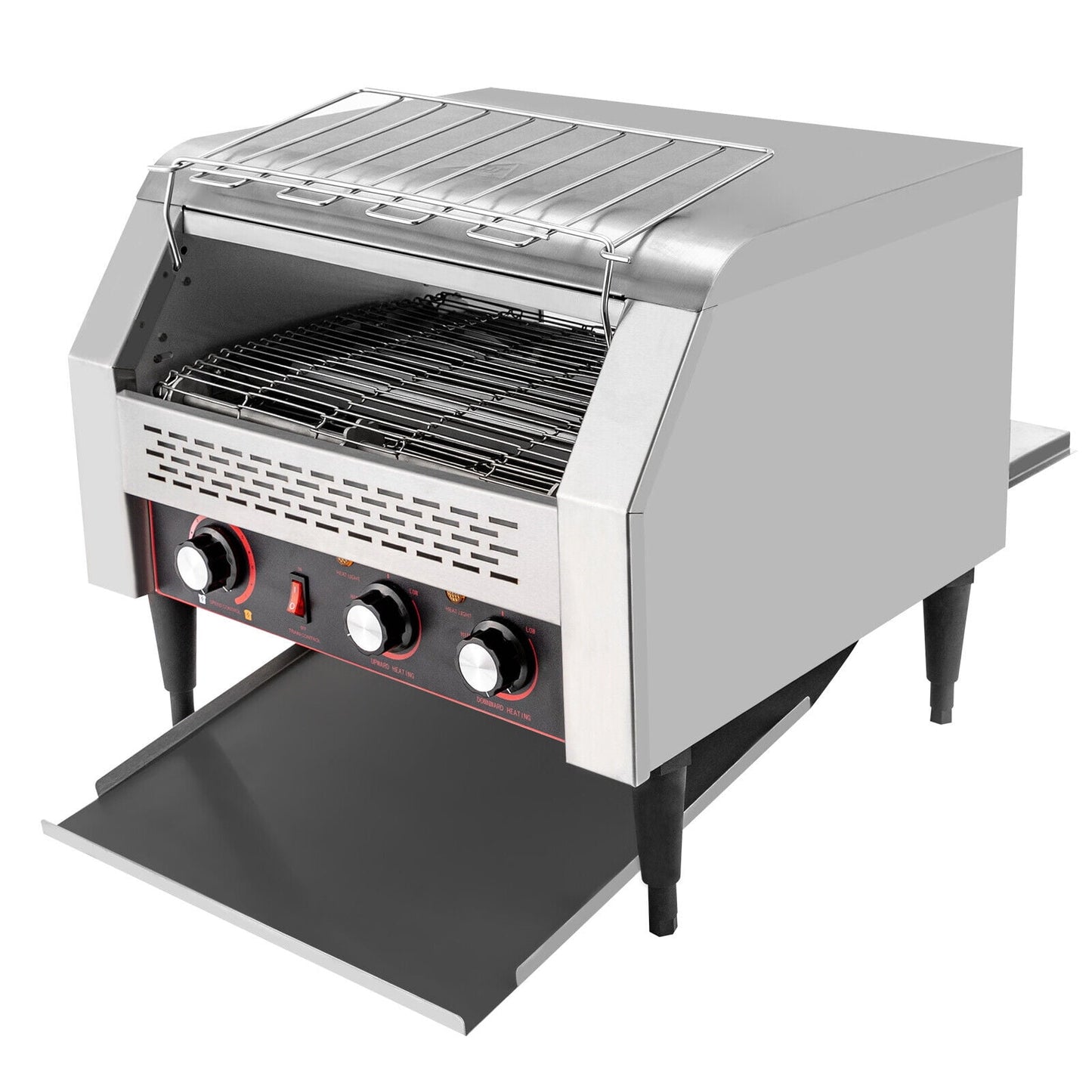 110V Commercial Conveyor Toaster Bread Baking Machine 2600W TT-450L 450Slices/H