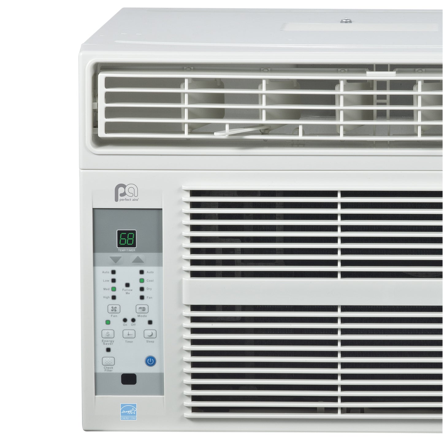 Perfect Aire 8,000 BTU 13.5 in. H x 18.5 in. W 350 sq. ft. Window Air Conditioner