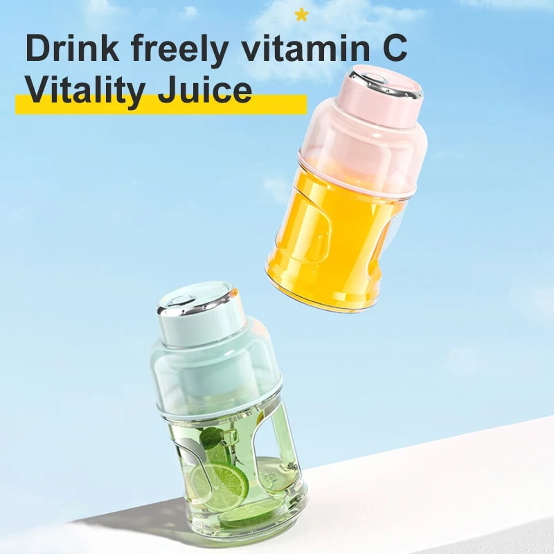 1.5L Electric Juicer Portable Bottle Mixer Fruit Juicer Cup Blender USB Charging Orange Lemon Blender Smoothie Maker Squeezer