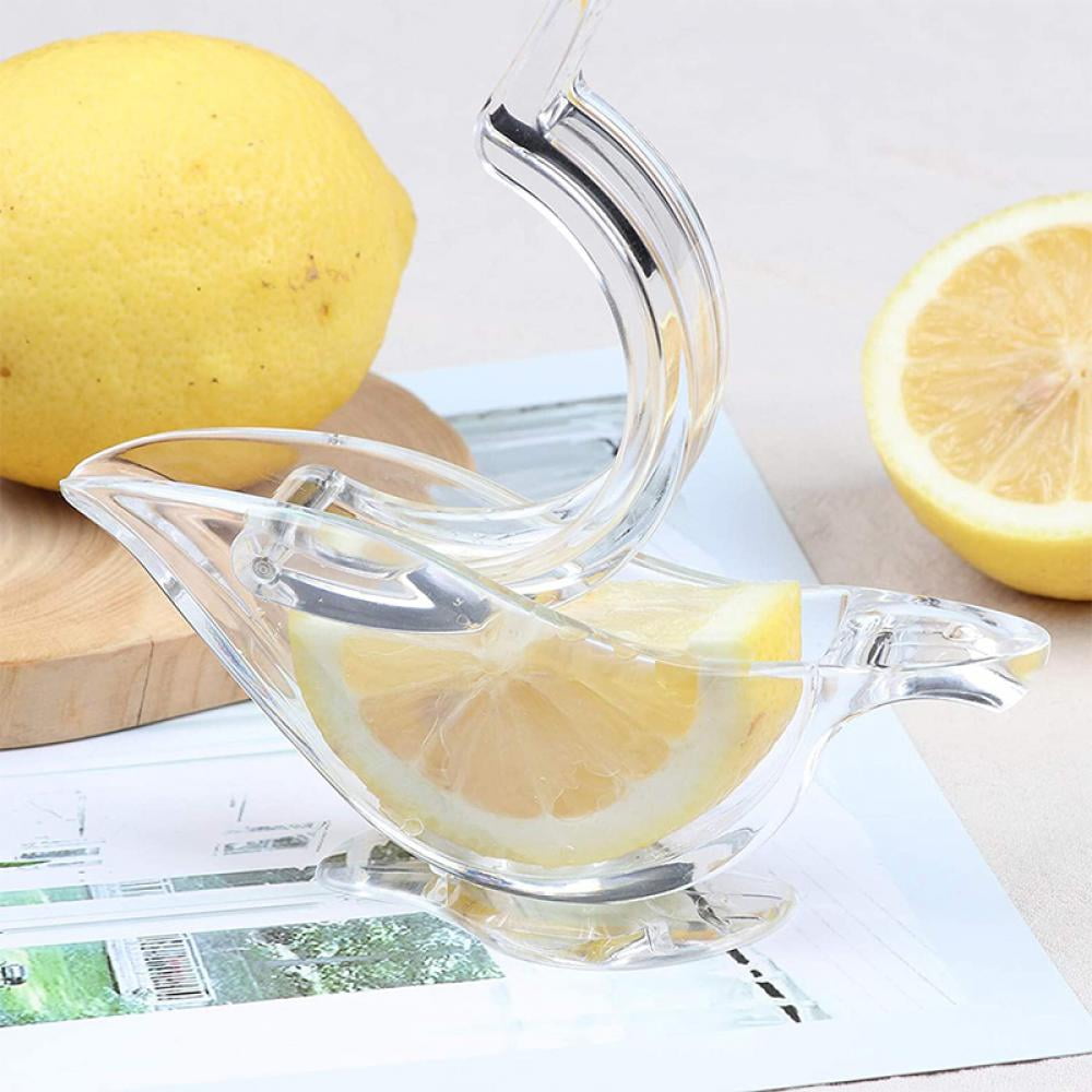 1/2/3pcs Handheld Quick Fruit Juicer Plastic Transparent Simple Lemon Clip Manual Juicer Orange Squeezer Machine Kitchen Gadget