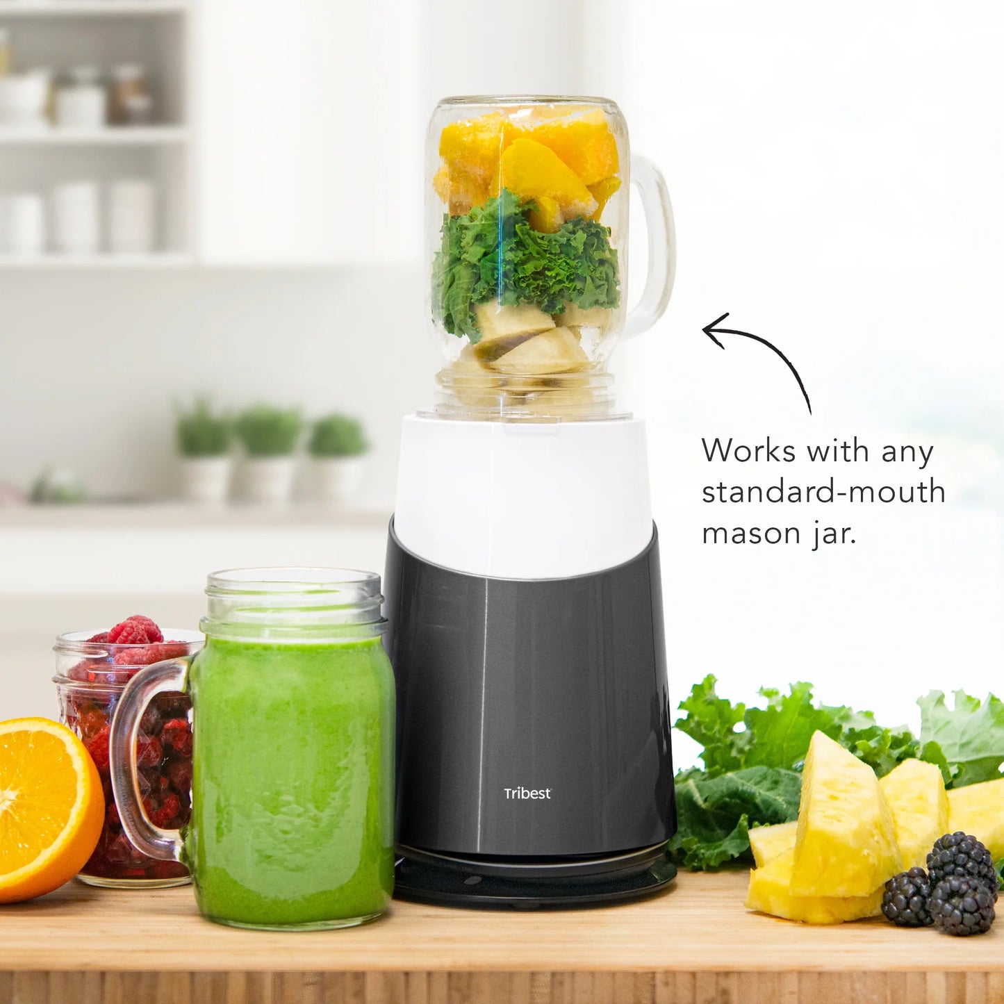 Personal Blender II? Mason Jar Ready (Family 16-Piece Set)