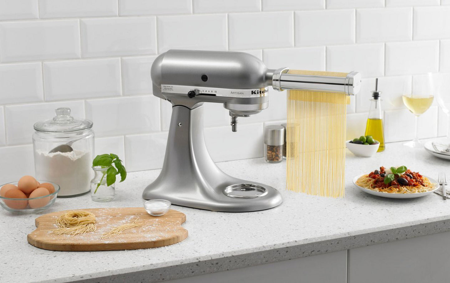 Pasta Roller Attachments for Most Stand Mixers - Stainless Steel