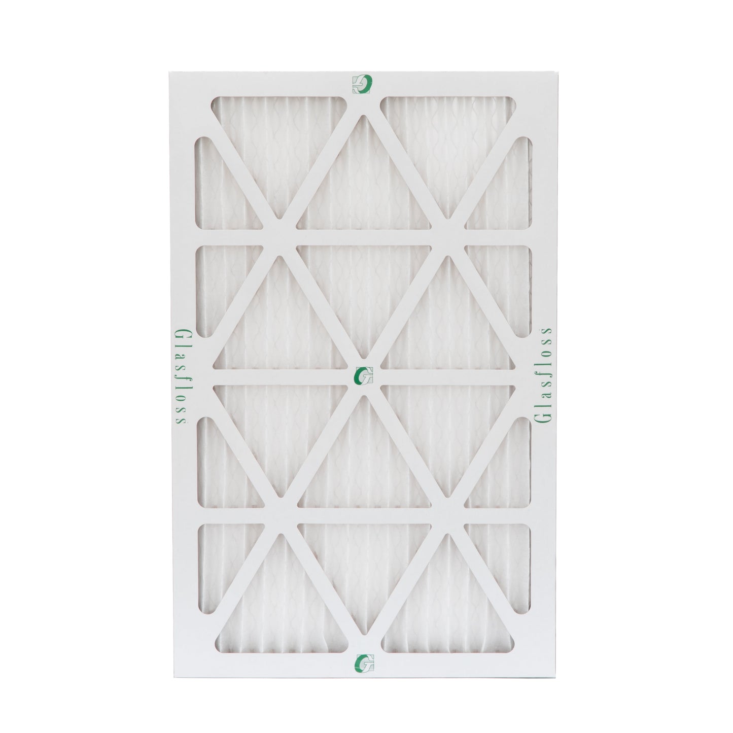 12 Pack of 12x20x1 MERV 10 Pleated Air Filters by Glasfloss. Actual Size: 11-1/2 x 19-1/2 x 7/8