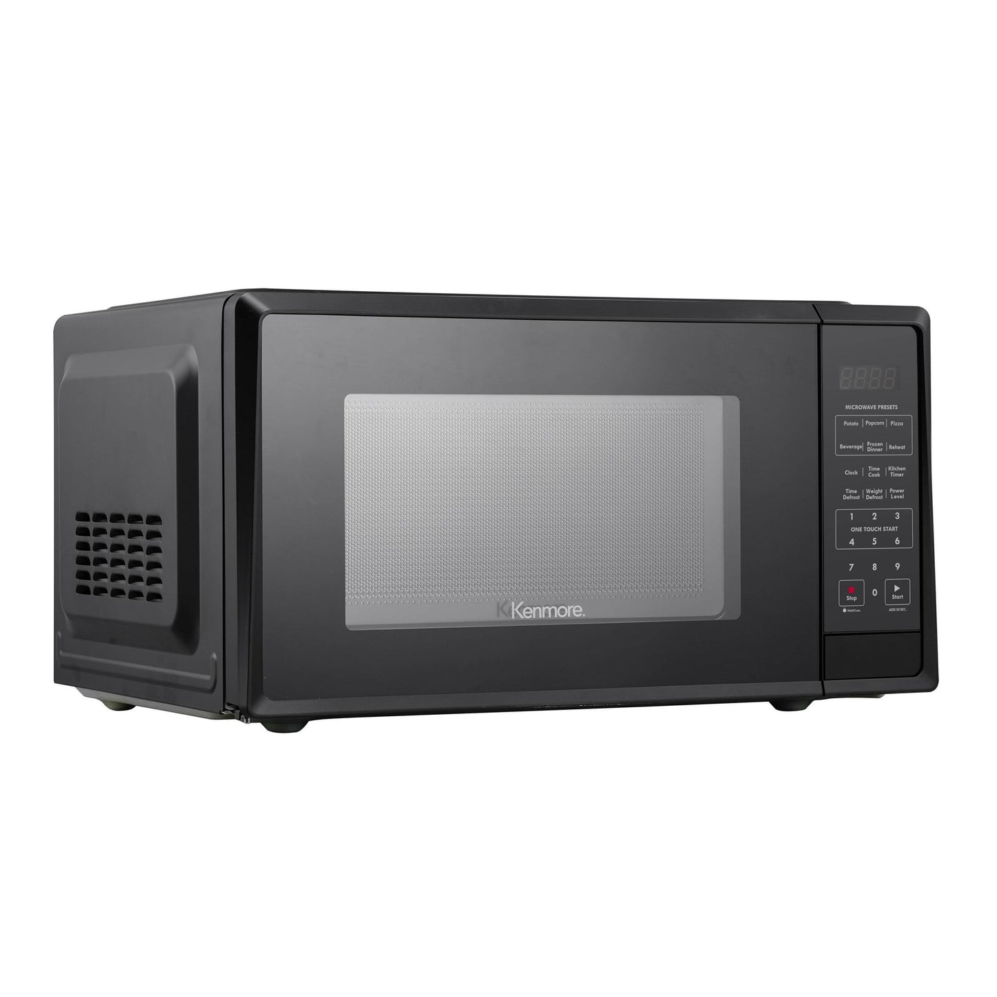 1.1 cu-ft Black Microwave - Black